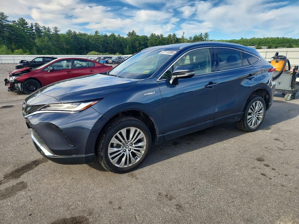 2021 Toyota Venza VIN JTEAAAAH4MJ044025 COPART salvage auction — FRONT END, Me - Cert Of Title-Salvage Collisio, sold $16,200 on 2026-07-17 (photo 1)
