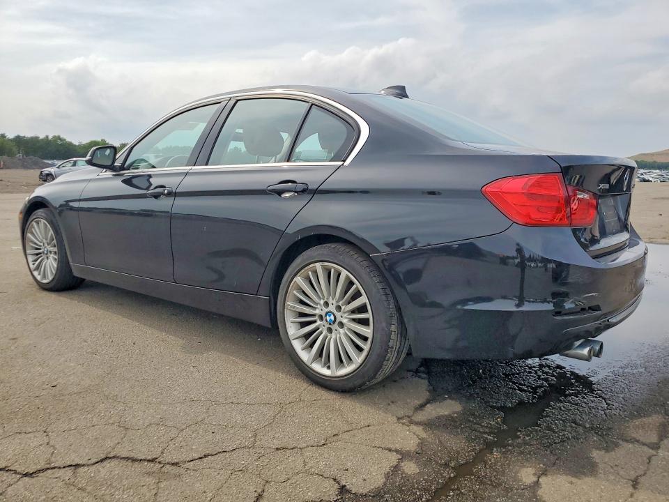 2013 BMW 3er VIN WBA3B5G56DNS01669 COPART salvage auction — FRAME DAMAGE, Ny - Mv-907A Salvage Certificate, sold $900 on 2026-08-12 (photo 2)