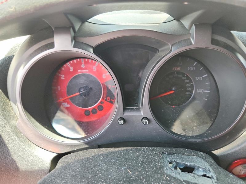 2014 Nissan Juke VIN JN8DF5MV1ET150051 COPART salvage auction — REAR END, Fl - Cert Of Title Slvg Rebuildable, sold $25 on 2026-07-27 (photo 9)