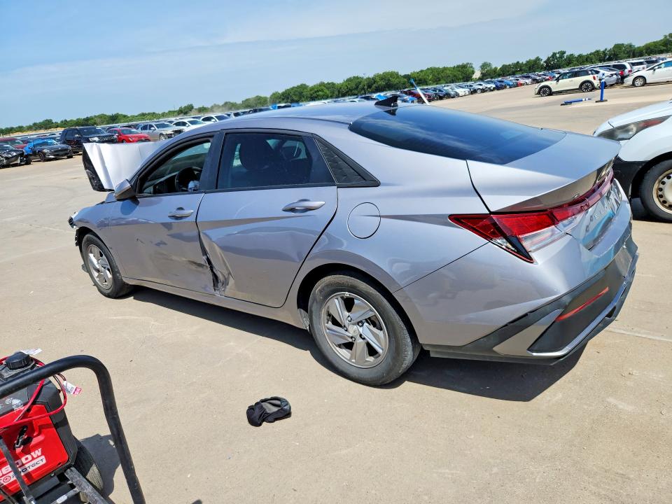 2025 Hyundai Elantra VIN KMHLL4DG1SU074313 COPART salvage auction — ALL OVER, Tx - Certificate Of Title, sold $150 on 2026-07-28 (photo 2)