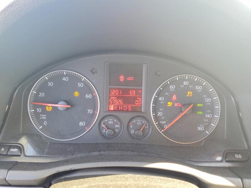 2006 Volkswagen Jetta VIN 3VWRF71K16M752789 COPART salvage auction — REAR END, Il - Salvage Certificate, sold $425 on 2026-07-17 (photo 9)