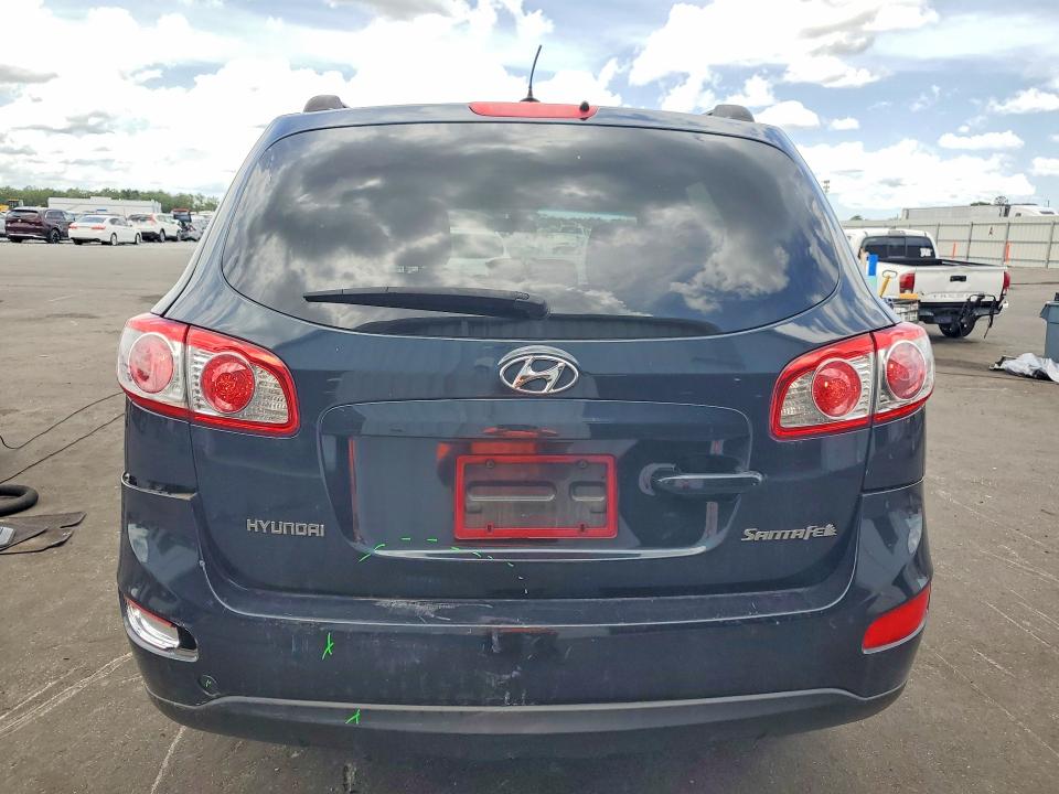 2011 Hyundai Santa fe VIN 5XYZG3AB4BG008071 COPART salvage auction — REAR END, Fl - Cert Of Title Slvg Rebuildable, sold $1,700 on 2026-07-08 (photo 6)