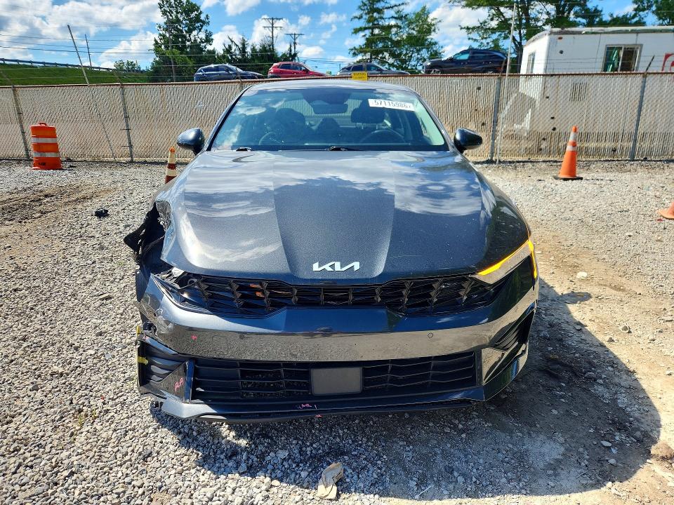 2025 Kia K5 VIN KNAG24J72S5282981 COPART salvage auction — FRONT END, Oh - Cert Of Title-Salvage, sold $80 on 2026-07-22 (photo 5)