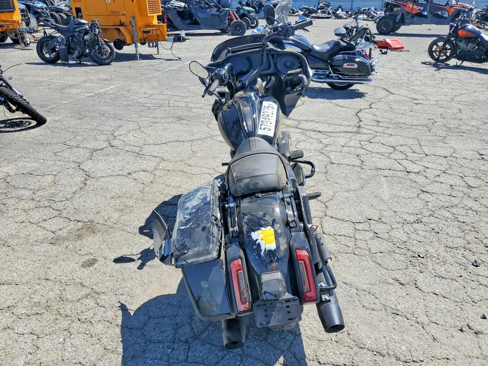2025 Harley-davidson Fl VIN 1HD1KH72XSB646169 COPART salvage auction — FRONT END, Ca - Salvage Certificate, sold $9,000 on 2026-07-16 (photo 4)