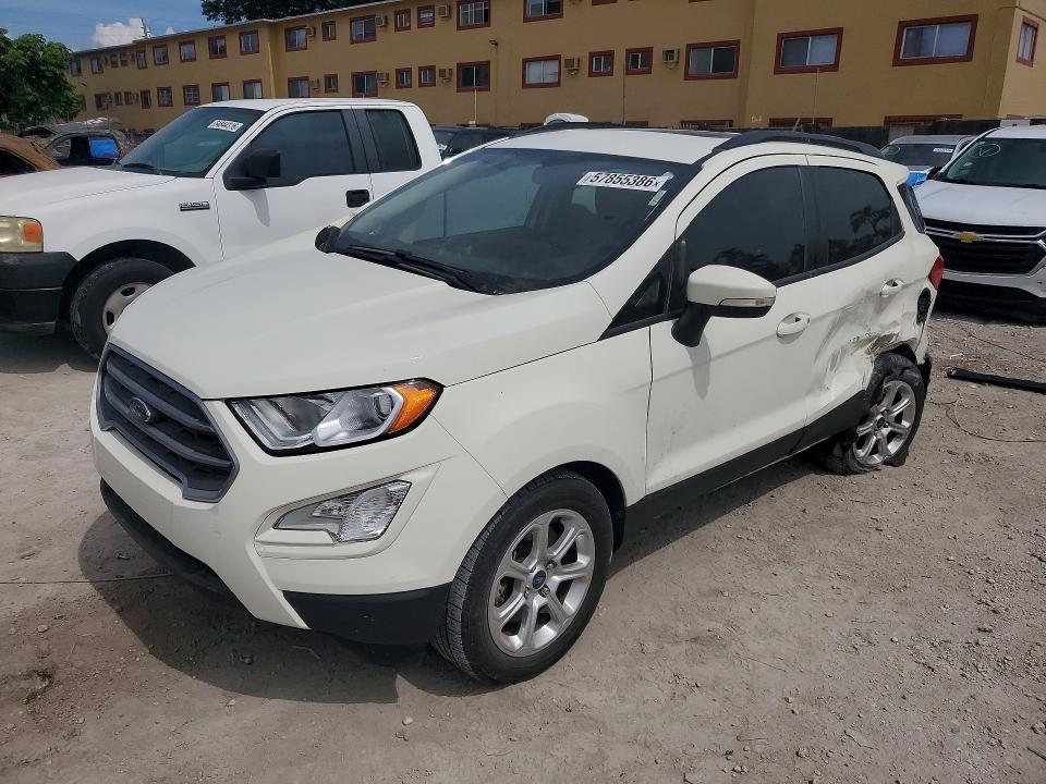 2021 Ford Ecosport VIN MAJ3S2GE4MC449566 COPART salvage auction — SIDE, Fl - Certificate Of Title, sold $3,850 on 2026-07-09 (photo 1)