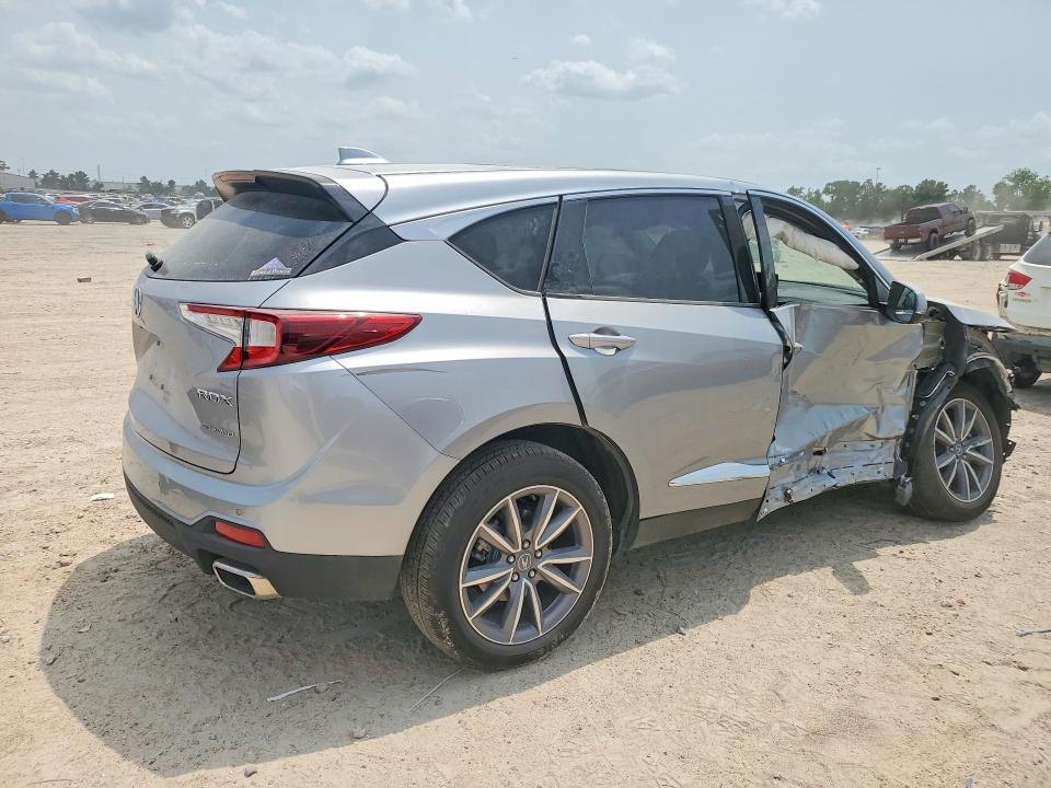 2024 Acura Rdx VIN 5J8TC2H59RL005372 COPART salvage auction — SIDE, Tx - Salvage Vehicle Title, sold $9,700 on 2026-07-31 (photo 3)