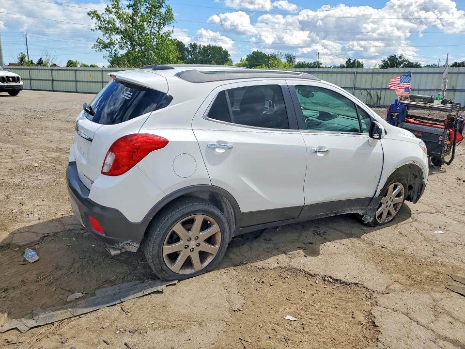 2016 Buick Encore VIN KL4CJGSB6GB603805 COPART salvage auction — FRONT END, MI - CERTIFICATE OF TITLE, sold $1,050 on 2026-07-02 (photo 3)