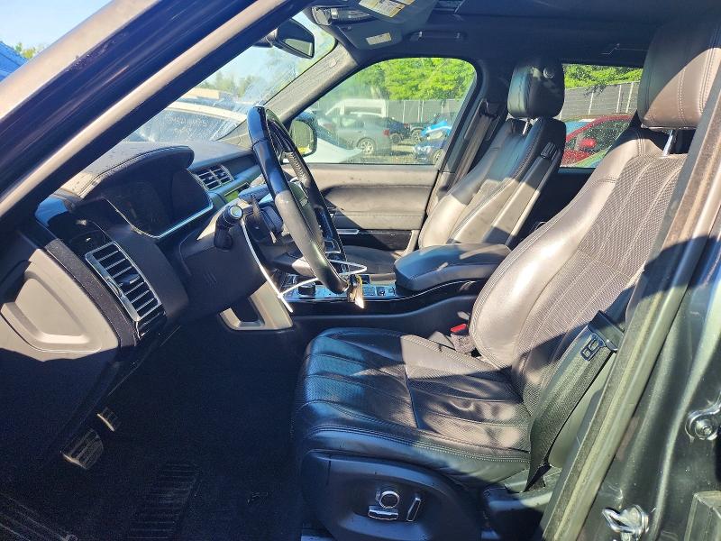 2016 Land rover RANGE ROVER VIN SALGS2EF8GA264727 COPART salvage auction — FRONT END, Md - Cert Of Salvage > 75% Damage, sold $5,700 on 2026-07-31 (photo 7)