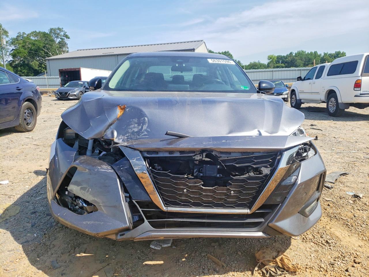 2020 Nissan Sentra VIN 3N1AB8DV5LY256697 COPART salvage auction — Front End, WV - CERTIFICATE OF TITLE, sold $2,900 on 2026-07-09 (photo 5)