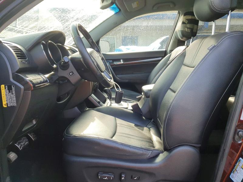 2012 Kia Sorento VIN 5XYKW4A24CG295830 COPART salvage auction — MINOR DENT/SCRATCHES, Fl - Certificate Of Title, sold $600 on 2026-07-30 (photo 7)