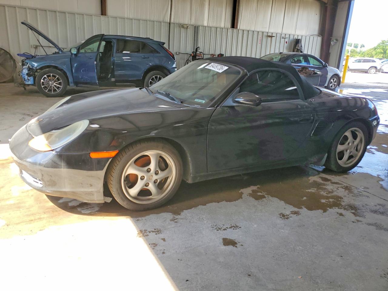 2000 Porsche Boxster VIN WP0CA2982YU621954 — COPART salvage auction photo