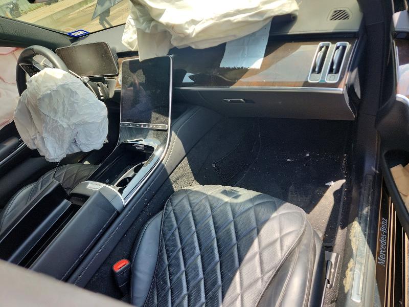 2022 Mercedes-benz S class VIN W1K6G7GB3NA151265 COPART salvage auction — ALL OVER, LA - CERT OF TITLE-SALVAGE, sold $23,700 on 2026-08-27 (photo 8)