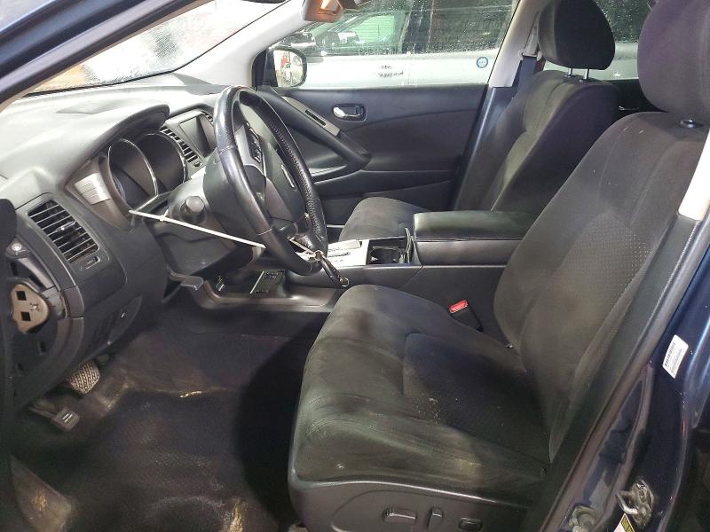 2014 Nissan Murano VIN JN8AZ1MW7EW501569 COPART salvage auction — HAIL, Mn - Cert Of Title-Prior Salvage, sold $250 on 2026-07-28 (photo 7)