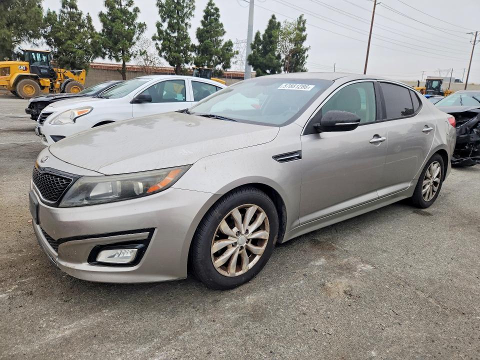 2014 Kia Optima VIN 5XXGM4A73EG341923 COPART salvage auction — NORMAL WEAR, Ca - Dis/Dlr/Exp Only Clean Title, sold $1,650 on 2026-07-28 (photo 1)