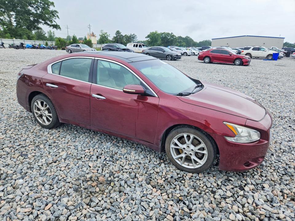 2012 Nissan Maxima VIN 1N4AA5APXCC859793 COPART salvage auction — REAR END, Ga - Cert Of Title-Rebuilt Salvage, sold $1,350 on 2026-07-02 (photo 4)