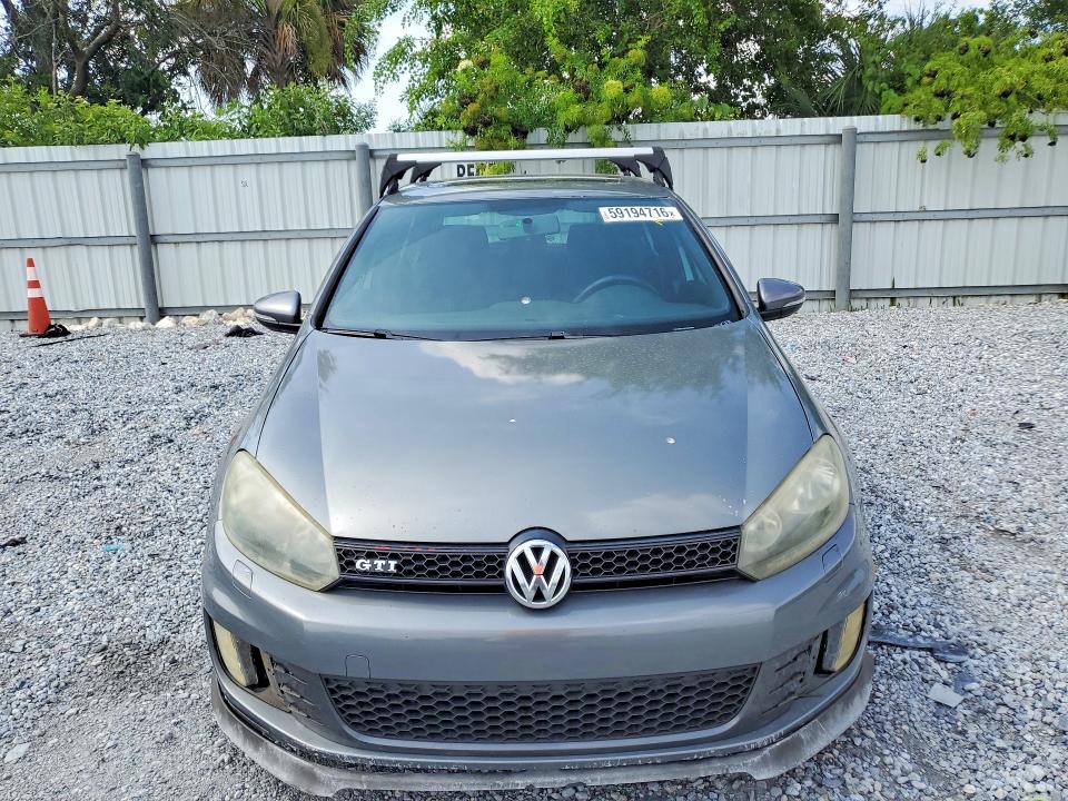 2012 Volkswagen Gti VIN WVWHV7AJ8CW259647 COPART salvage auction — MECHANICAL, FL - CERTIFICATE OF TITLE, sold $450 on 2026-07-17 (photo 5)