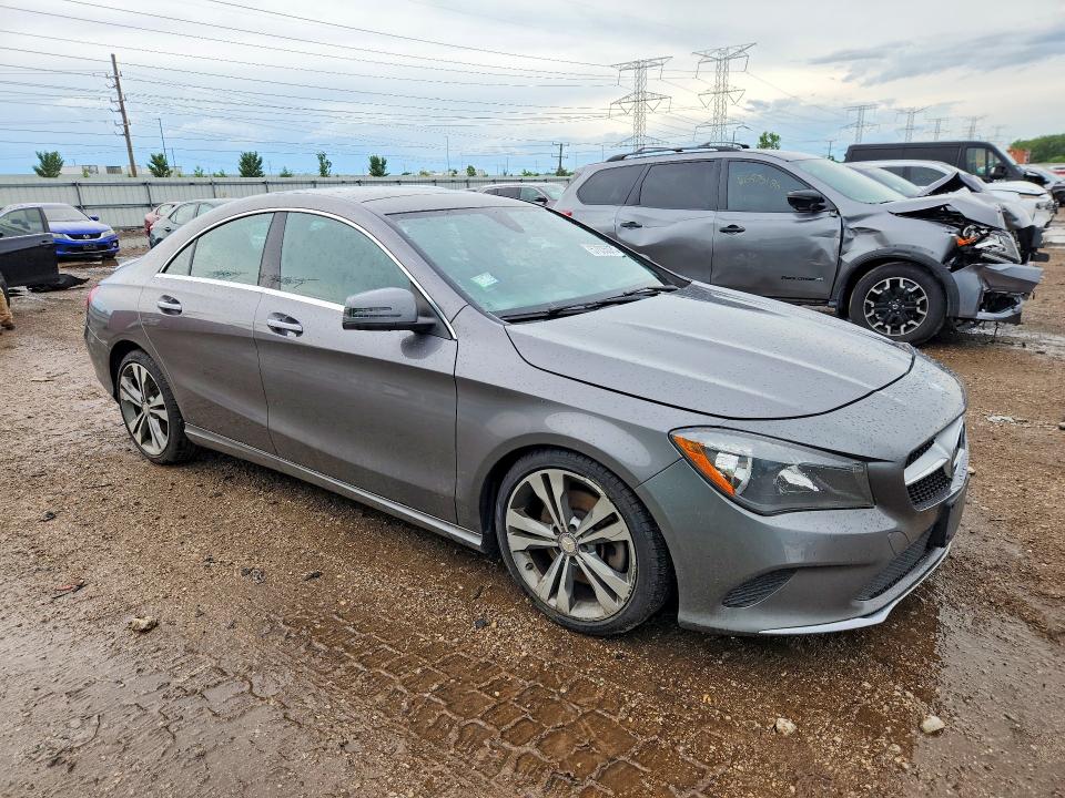 2017 Mercedes-benz Cla-klasse VIN WDDSJ4GB3HN428556 COPART salvage auction — FRONT END, Il - Salvage Certificate, sold $4,500 on 2026-07-16 (photo 4)