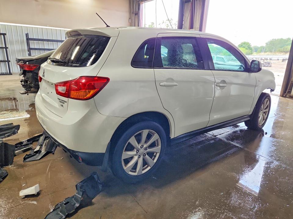 2015 Mitsubishi Outlander VIN 4A4AR3AW9FE036837 COPART salvage auction — FRONT END, Il - Salvage Certificate, sold $1,250 on 2026-07-23 (photo 3)