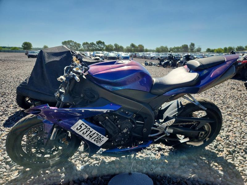 2005 Yamaha Yzfr1 VIN JYARN13E05A011261 COPART salvage auction — FRONT END, IL - SALVAGE CERTIFICATE, sold $950 on 2026-07-27 (photo 3)