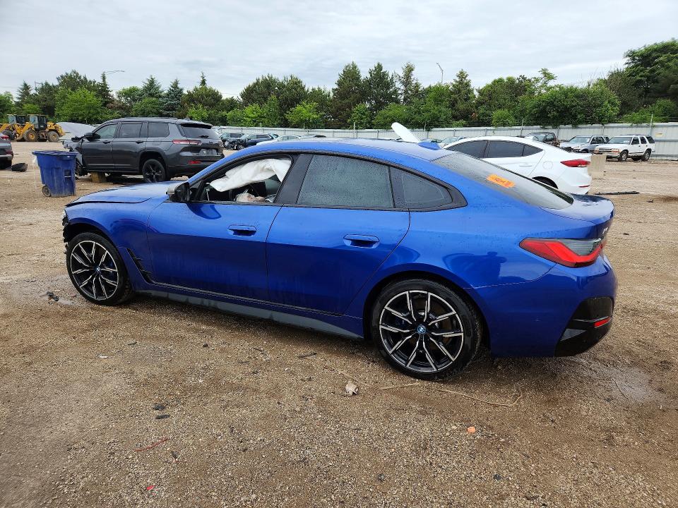 2024 BMW I4 VIN WBY33AW09RFR75073 COPART salvage auction — FRONT END, Il - Salvage Certificate, sold $18,200 on 2026-07-14 (photo 2)