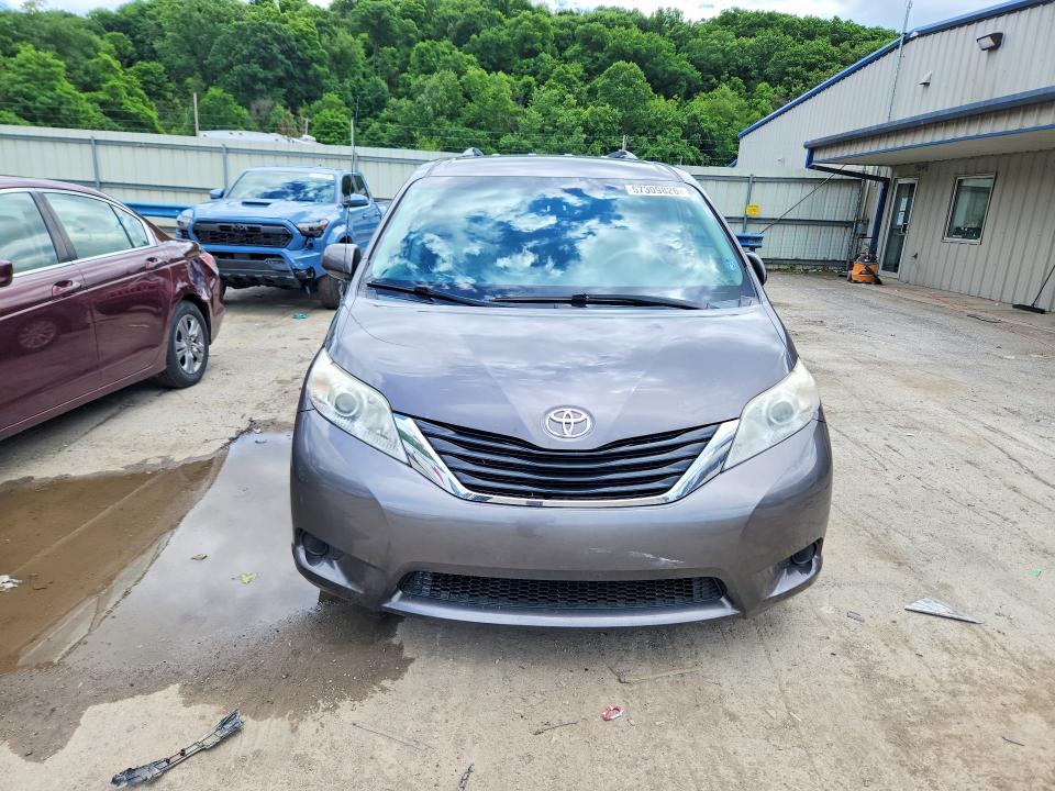 2012 Toyota VIN 5TDJK3DC9CS047355 COPART salvage auction — REAR END, Pa - Certificate Of Salvage, sold $925 on 2026-07-02 (photo 5)