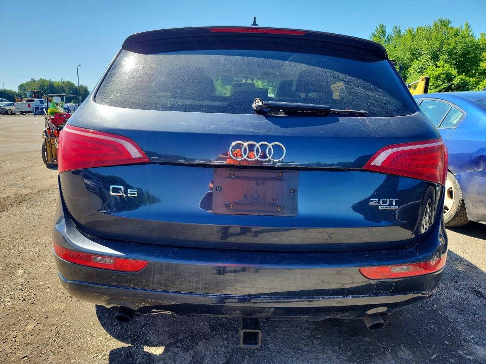 2012 Audi Q5 VIN WA1LFAFP0CA064814 COPART salvage auction — MINOR DENT/SCRATCHES, Vt - Certificate Of Title (P), sold $1,800 on 2026-07-27 (photo 6)