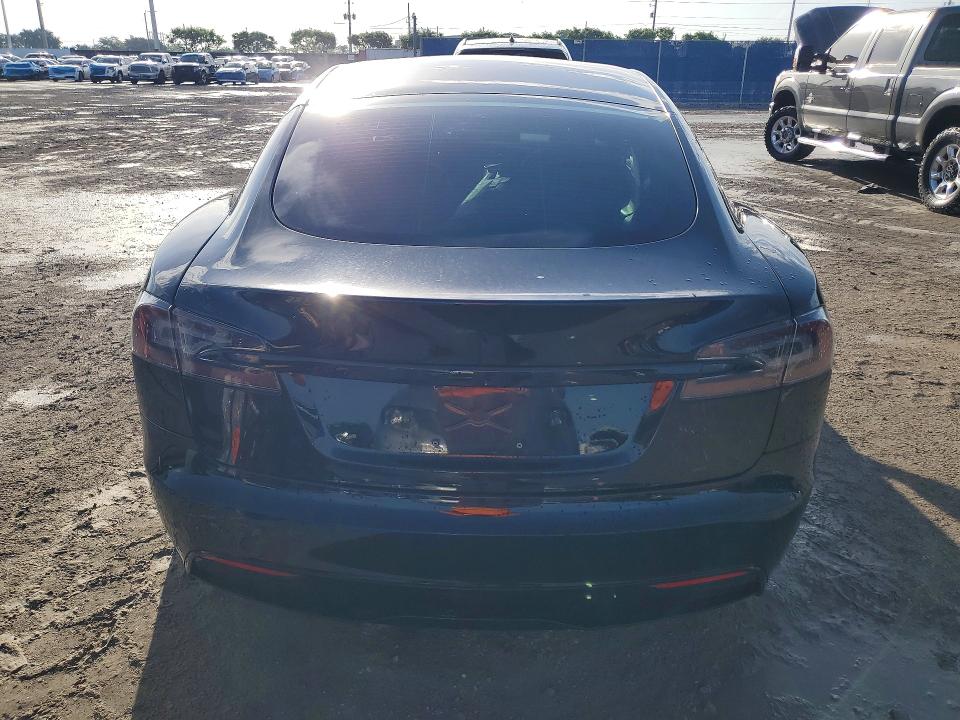 2021 Tesla Model s VIN 5YJSA1E58MF430351 COPART salvage auction — WATER/FLOOD, Fl - Cert Of Title Slvg Rebuildable, sold $9,800 on 2026-07-15 (photo 6)
