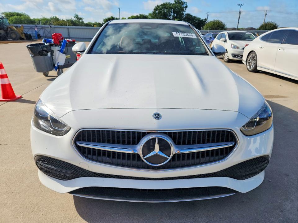 2023 Mercedes-benz C-klasse VIN W1KAF4GB0PR088853 COPART salvage auction — REAR END, Tx - Salvage Vehicle Title, sold $9,000 on 2026-07-27 (photo 5)