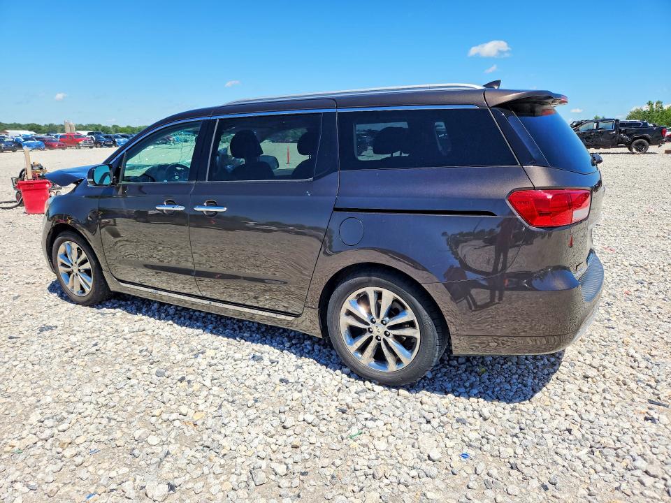 2018 Kia SEDONA VIN KNDME5C1XJ6350092 COPART salvage auction — FRONT END, Mi - Certificate Of Title, sold $1,950 on 2026-07-23 (photo 2)