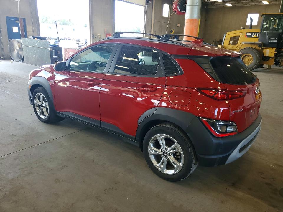2022 Hyundai Kona VIN KM8K62AB1NU860455 COPART salvage auction — HAIL, Mn - Cert Of Title-Salvage, sold $975 on 2026-07-30 (photo 2)