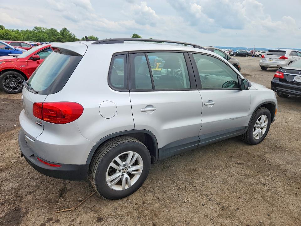 2016 Volkswagen Tiguan VIN WVGBV7AX6GW003647 COPART salvage auction — SIDE, Pa - Certificate Of Salvage, sold $2,750 on 2026-07-02 (photo 3)