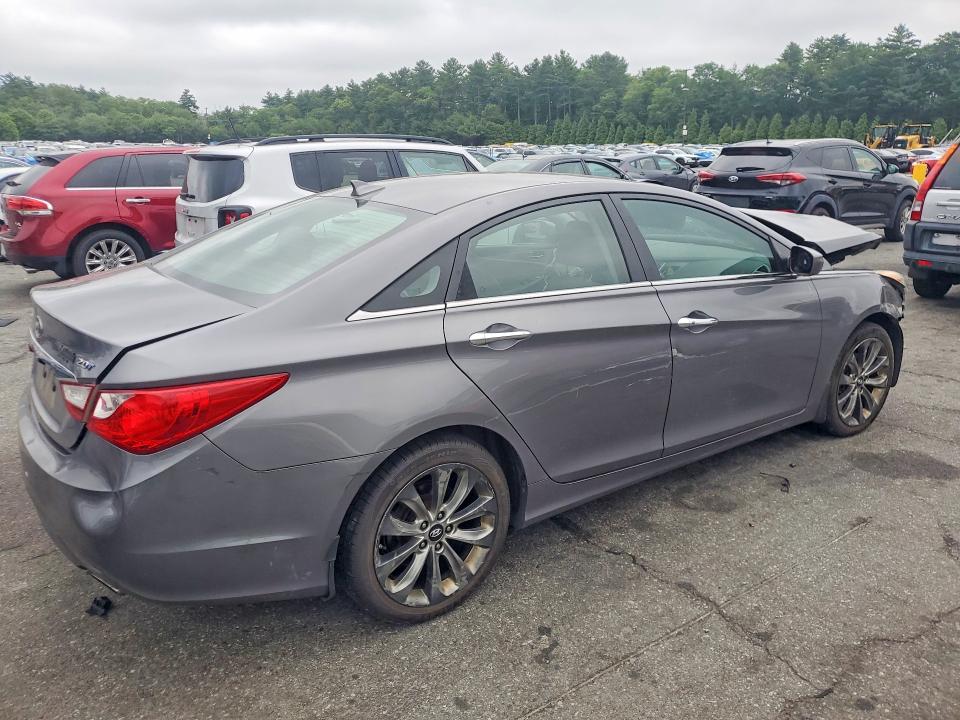 2012 Hyundai Sonata VIN 5NPEC4AB0CH337604 COPART salvage auction — FRONT END, CT - CERT OF TITLE-SALVAGE, sold $475 on 2026-07-16 (photo 3)