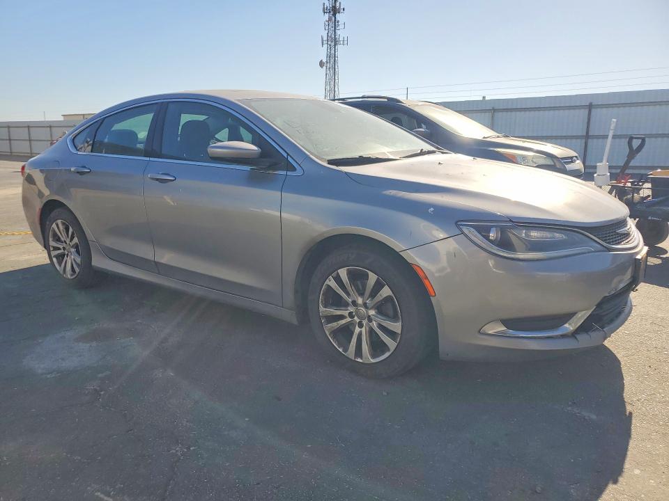 2015 Chrysler 200 VIN 1C3CCCAB0FN732442 COPART salvage auction — REAR END, CA - SALVAGE CERTIFICATE, sold $750 on 2026-07-13 (photo 4)
