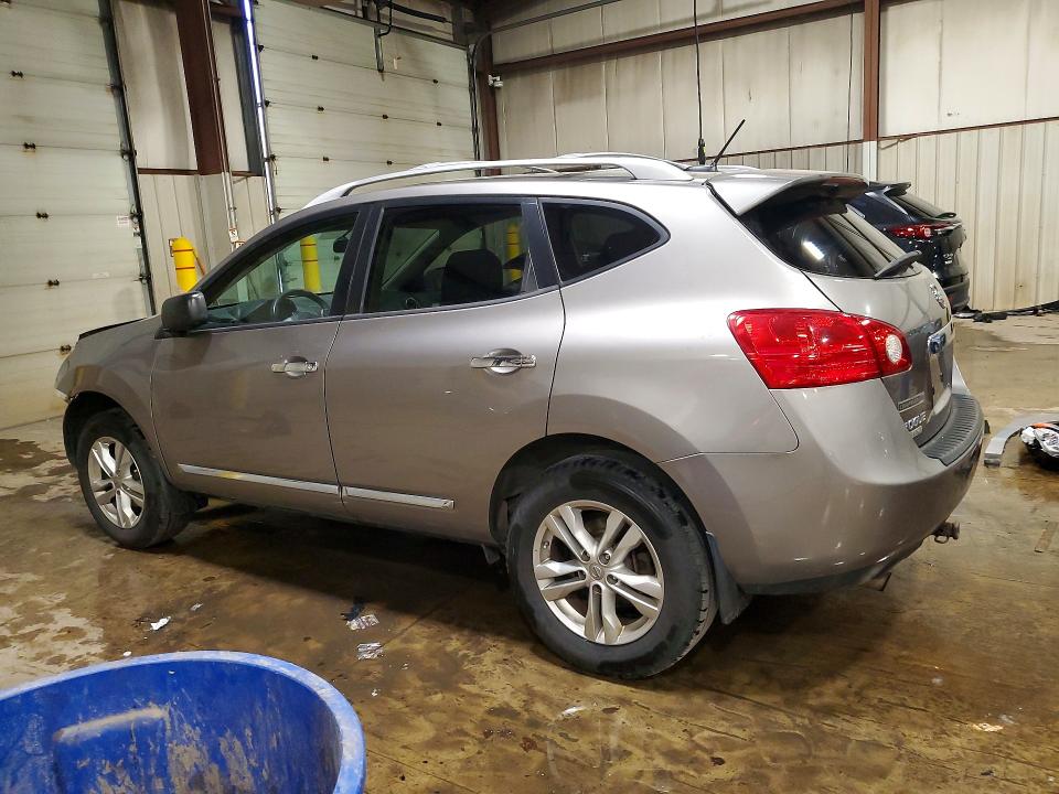 2015 Nissan Rogue VIN JN8AS5MV5FW766642 COPART salvage auction — FRONT END, Pa - Certificate Of Salvage, sold $425 on 2026-07-02 (photo 2)