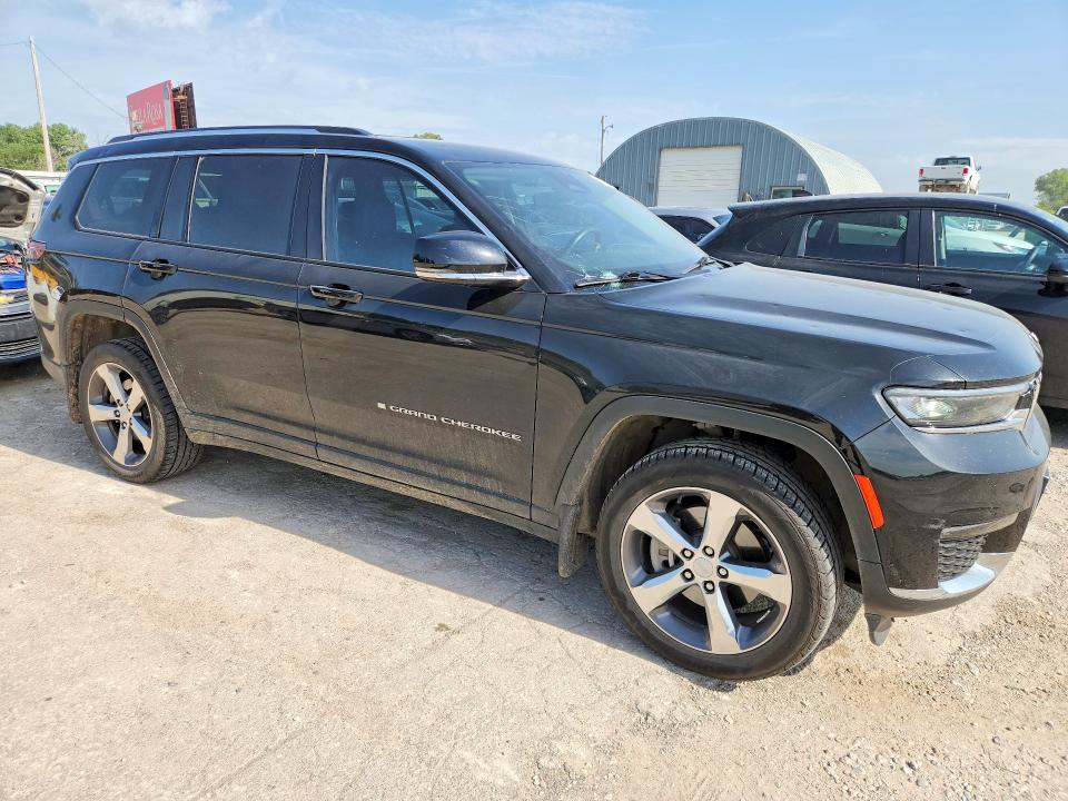 2021 Jeep Cherokee VIN 1C4RJKBG4M8133944 COPART salvage auction — HAIL, Salvage Title, sold $175 on 2026-07-29 (photo 4)