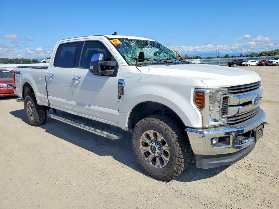 2019 Ford F-250 super duty VIN 1FT7W2B69KEF96676 COPART salvage auction — FRONT END, Ca - Salvage Certificate, sold $6,600 on 2026-07-10 (photo 4)