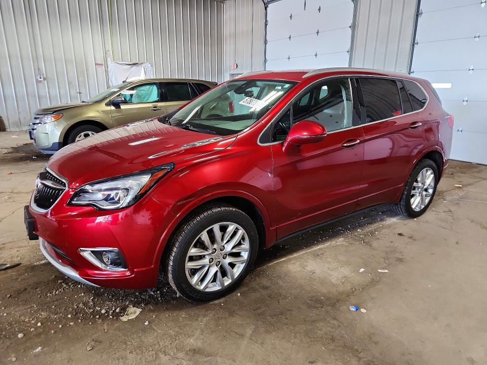 2019 Buick Envision VIN LRBFX3SX6KD037906 COPART salvage auction — FRONT END, Wi - Certificate Of Title, sold $5,900 on 2026-07-06 (photo 1)