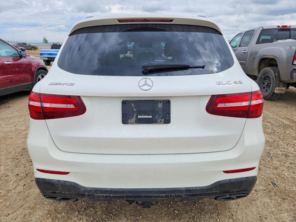 2019 Mercedes-benz Glc VIN WDC0G6EBXKF579372 COPART salvage auction — FRONT END, Ab - Bos - Salvage, sold $14,700 on 2026-07-16 (photo 6)