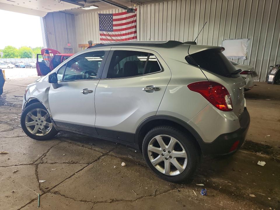 2015 Buick Encore VIN KL4CJGSB0FB178709 COPART salvage auction — FRONT END, Wi - Certificate Of Title, sold $500 on 2026-07-27 (photo 2)