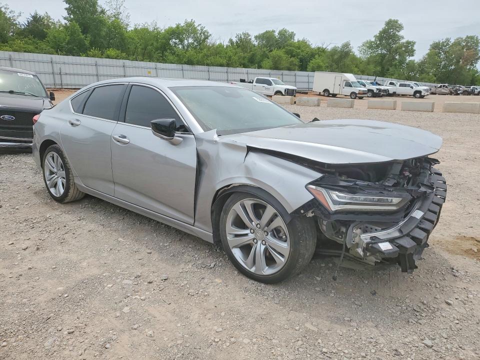 2022 Acura Tlx VIN 19UUB5F42NA005318 COPART salvage auction — ALL OVER, Tx - Certificate Of Title (P), sold $1,850 on 2026-07-09 (photo 4)