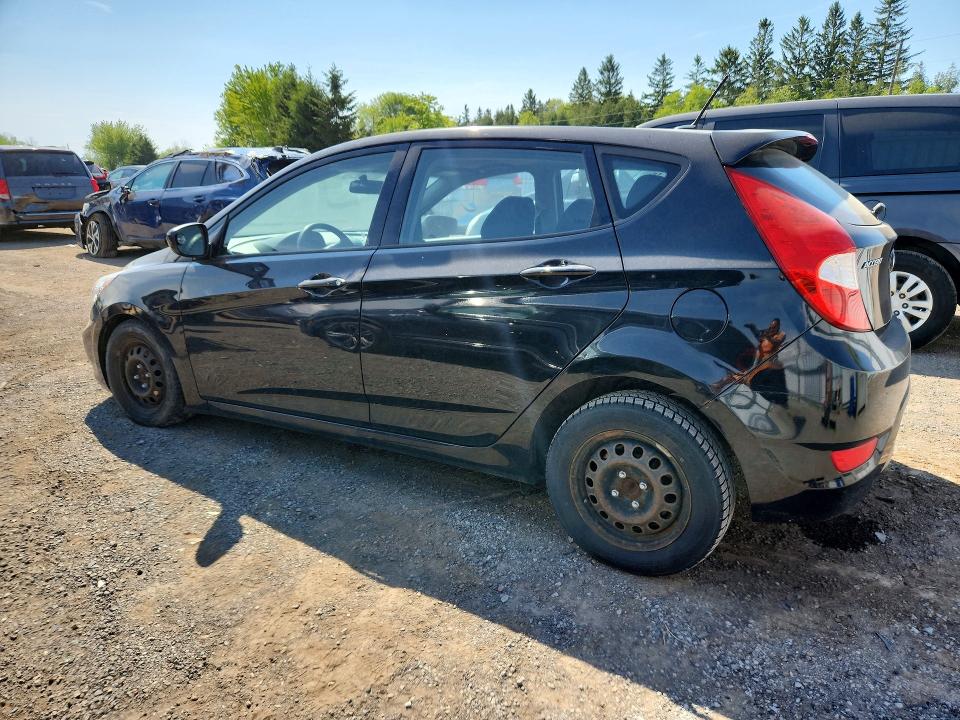 2017 Hyundai Accent VIN KMHCT5AE4HU313659 COPART salvage auction — SIDE, On - Permit No Brand - Unfit, sold $1,050 on 2026-07-28 (photo 2)