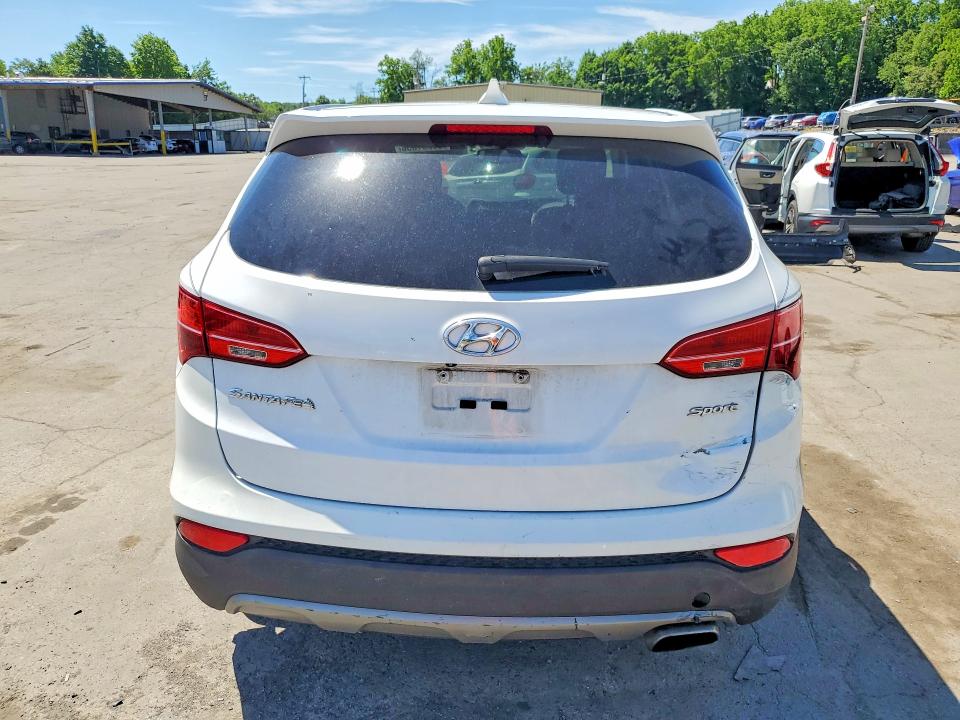 2013 Hyundai Santa fe VIN 5XYZU3LB2DG051199 COPART salvage auction — FRONT END, Salvage Title, sold $1,850 on 2026-07-16 (photo 6)