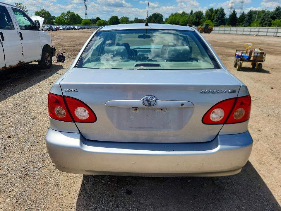 2006 Toyota Corolla VIN JTDBR32E660089056 COPART salvage auction — FRONT END, Il - Salvage Certificate, sold $375 on 2026-07-21 (photo 6)