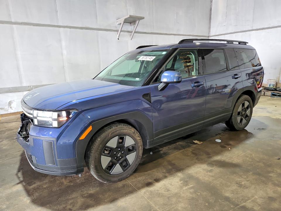 2025 Hyundai Santa fe VIN 5NMP2DG18SH023026 COPART salvage auction — FRONT END, Mi - Cert Of Title-Salvage Vehicle, sold $15,600 on 2026-07-03 (photo 1)