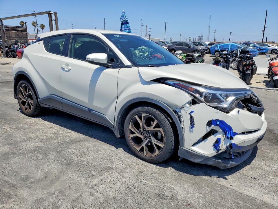 2018 Toyota VIN JTNKHMBX0J1007928 COPART salvage auction — FRONT END, Ca - Salvage Certificate, sold $3,550 on 2026-07-15 (photo 4)
