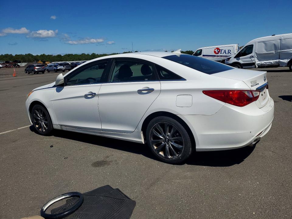 2011 Hyundai Sonata VIN 5NPEC4AB5BH317492 COPART salvage auction — SIDE, NY - MV-907A SALVAGE CERTIFICATE, sold $400 on 2026-07-27 (photo 2)