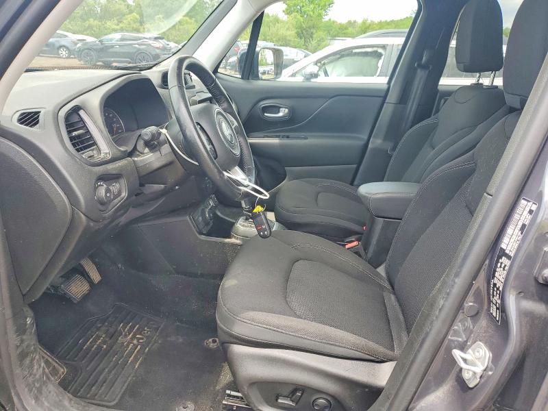 2023 Jeep Renegade VIN ZACNJDE11PPP11221 COPART salvage auction — HAIL, Oh - Cert Of Title-Salvage, sold $8,300 on 2026-08-13 (photo 7)