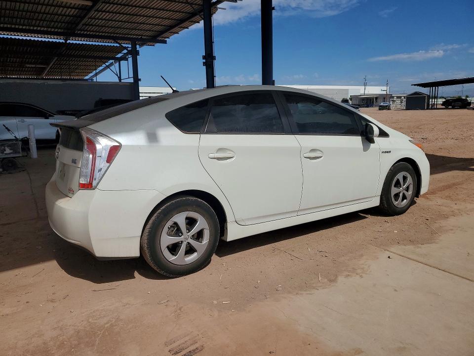 2015 Toyota Prius VIN JTDKN3DU6F0446266 COPART salvage auction — SIDE, Az - Cert Of Title - Salvage, sold $1,050 on 2026-07-21 (photo 3)