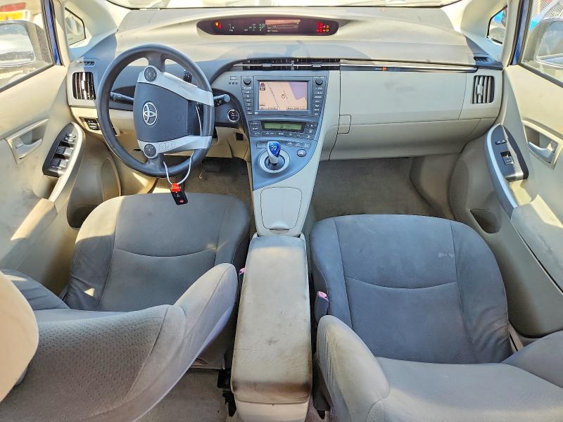 2011 Toyota Prius VIN JTDKN3DU8B0324261 COPART salvage auction — SIDE, CA - SALVAGE CERTIFICATE, sold $675 on 2026-07-14 (photo 8)