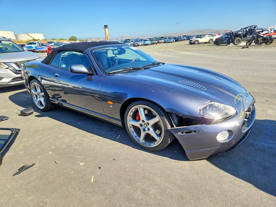 2005 Jaguar Xkr VIN SAJDA42B753A41580 COPART salvage auction — FRONT END, Ca - Salvage Certificate, sold $3,950 on 2026-07-20 (photo 4)